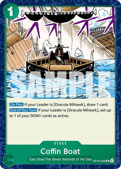 Coffin Boat (OP14-039) [The Azure Sea's Seven] | Jack's On Queen