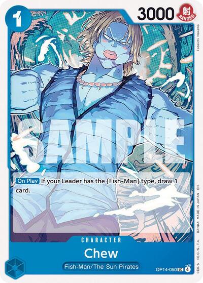 Chew (OP14-050) [The Azure Sea's Seven] | Jack's On Queen