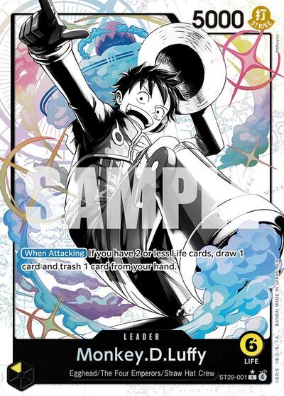 Monkey.D.Luffy (001) (Parallel) (ST29-001) [Starter Deck 29: Egghead] | Jack's On Queen