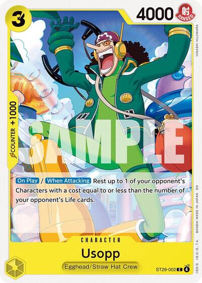 Usopp (ST29-002) [Starter Deck 29: Egghead] | Jack's On Queen