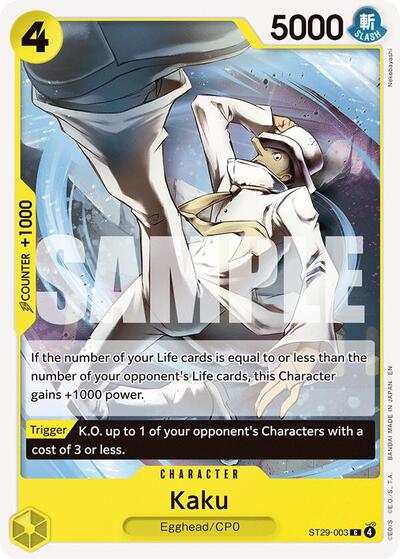 Kaku (ST29-003) [Starter Deck 29: Egghead] | Jack's On Queen