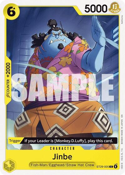 Jinbe (ST29-005) [Starter Deck 29: Egghead] | Jack's On Queen