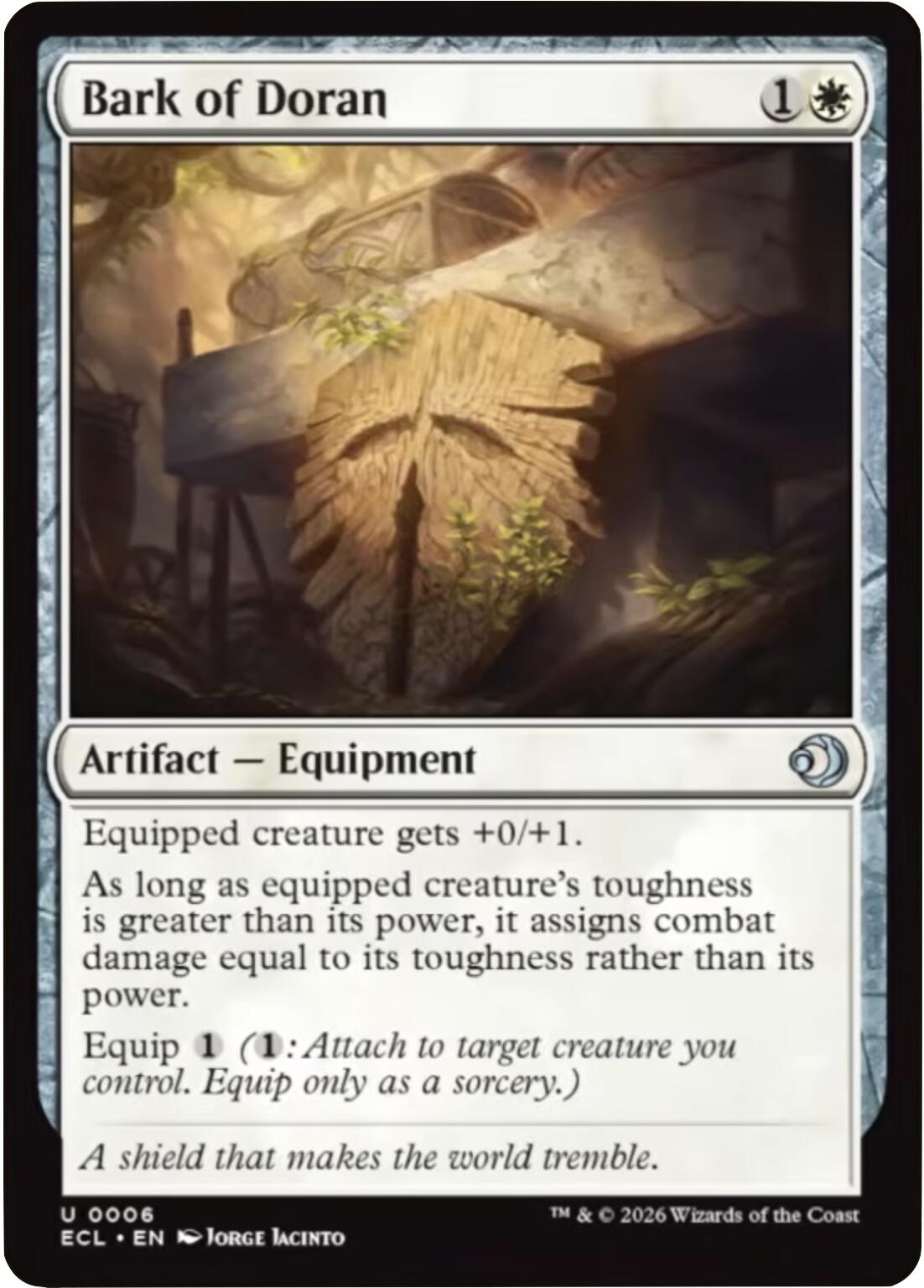 Bark of Doran [Lorwyn Eclipsed] | Jack's On Queen