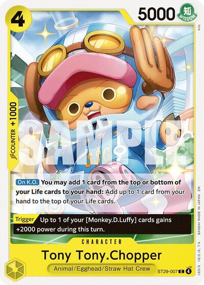 Tony Tony.Chopper (ST29-007) [Starter Deck 29: Egghead] | Jack's On Queen