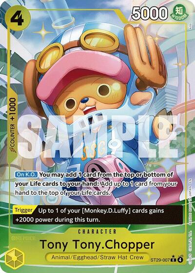 Tony Tony.Chopper (Full Art) (ST29-007) [Starter Deck 29: Egghead] | Jack's On Queen