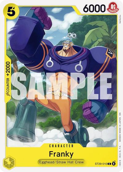 Franky (ST29-010) [Starter Deck 29: Egghead] | Jack's On Queen