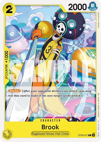 Brook (ST29-011) [Starter Deck 29: Egghead] | Jack's On Queen