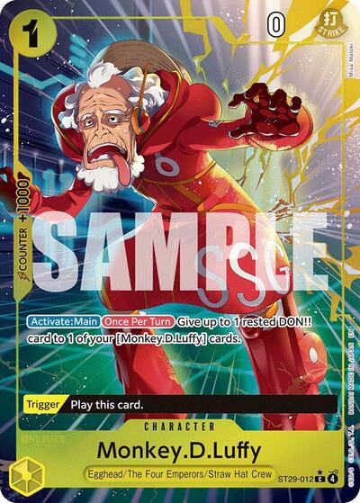 Monkey.D.Luffy (012) (Full Art) (ST29-012) [Starter Deck 29: Egghead] | Jack's On Queen
