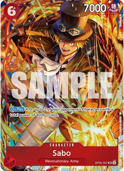 Sabo (Illustration Box Vol.5) (OP05-007) [One Piece Promotion Cards] | Jack's On Queen