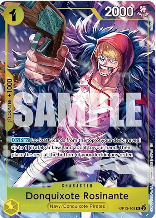 Donquixote Rosinante (Illustration Box Vol.6) (OP12-108) [One Piece Promotion Cards] | Jack's On Queen
