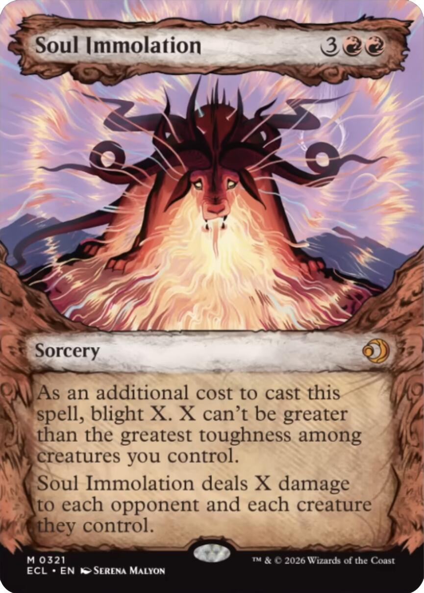 Soul Immolation (Showcase) [Lorwyn Eclipsed] | Jack's On Queen