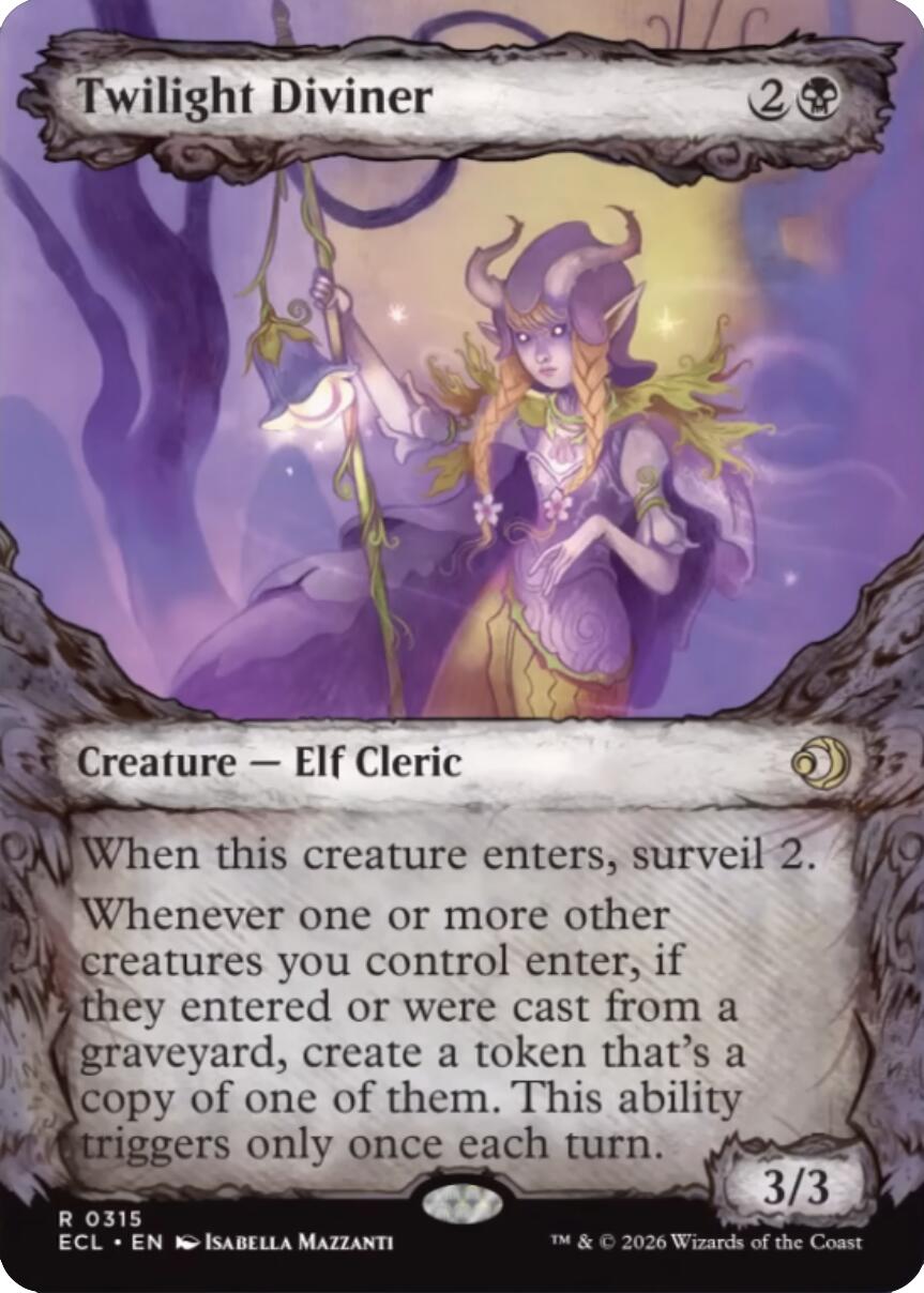 Twilight Diviner (Showcase) [Lorwyn Eclipsed] | Jack's On Queen
