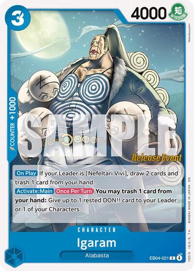 Igaram (EB04-021) [The Azure Sea's Seven Release Event Cards] | Jack's On Queen