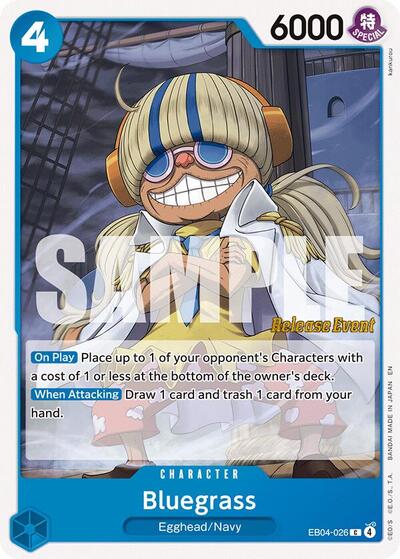 Bluegrass (EB04-026) [The Azure Sea's Seven Release Event Cards] | Jack's On Queen