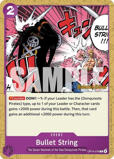 Bullet String (OP14-078) [The Azure Sea's Seven Release Event Cards] | Jack's On Queen