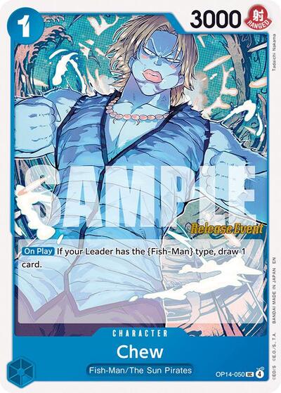 Chew (OP14-050) [The Azure Sea's Seven Release Event Cards] | Jack's On Queen
