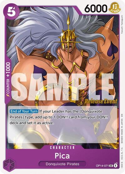 Pica (OP14-071) [The Azure Sea's Seven Release Event Cards] | Jack's On Queen