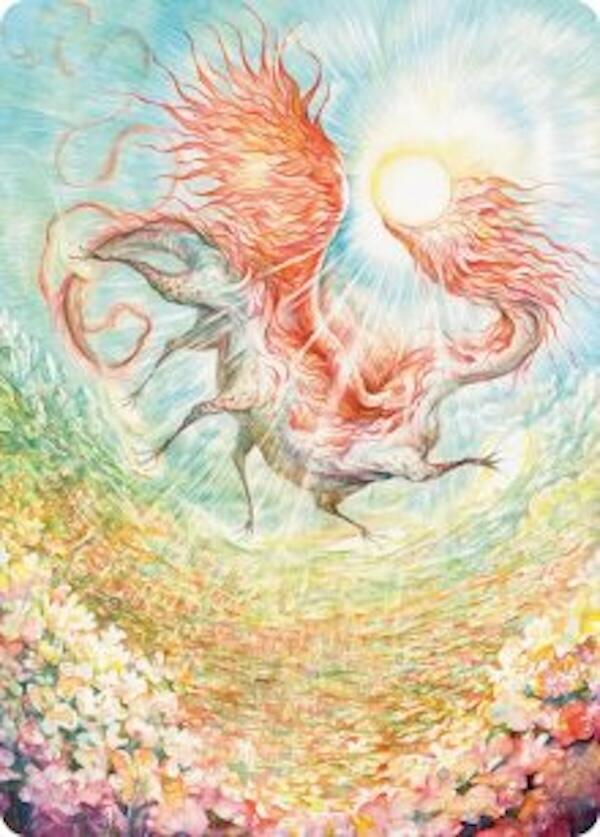 Eirdu, Carrier of Dawn Art Card [Lorwyn Eclipsed Art Series] | Jack's On Queen