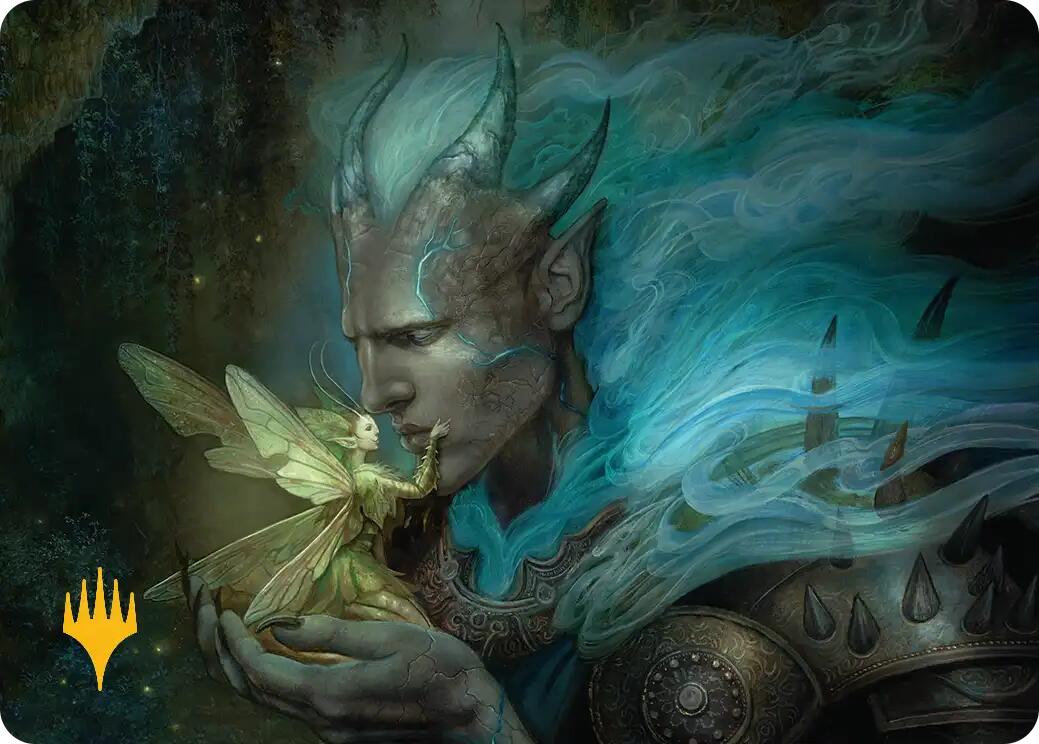 Run Away Together Art Card (Gold-Stamped Planeswalker Symbol) [Lorwyn Eclipsed Art Series] | Jack's On Queen