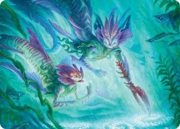 Silvergill Mentor Art Card [Lorwyn Eclipsed Art Series] | Jack's On Queen