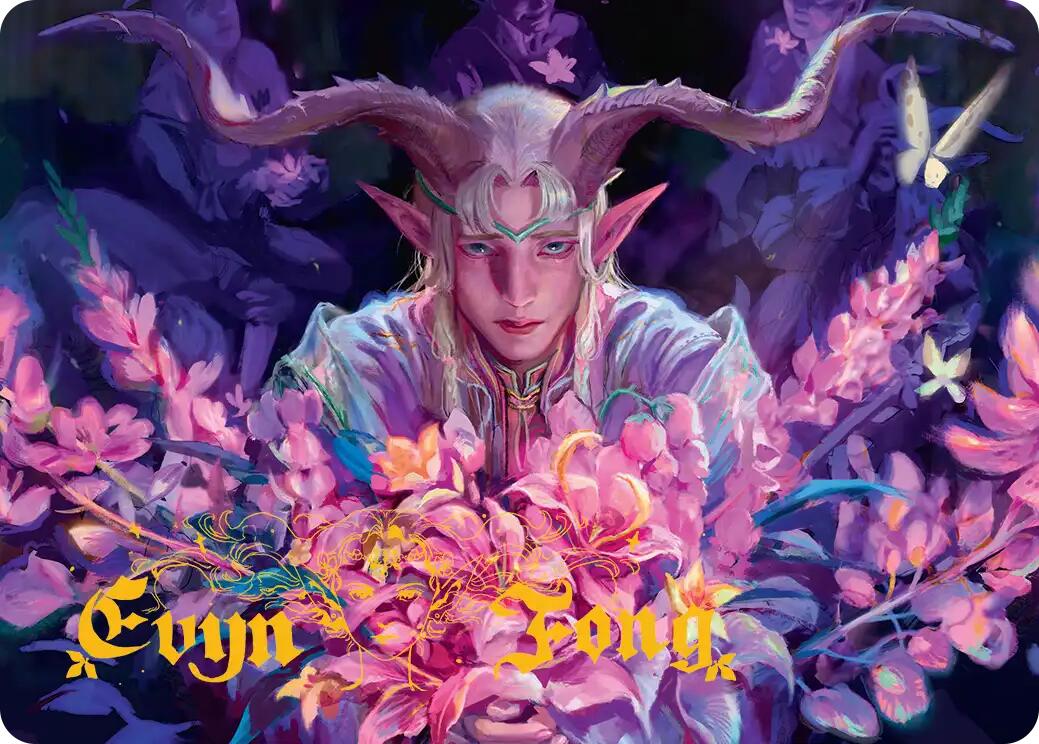 Dawnhand Eulogist Art Card (Gold-Stamped Signature) [Lorwyn Eclipsed Art Series] | Jack's On Queen