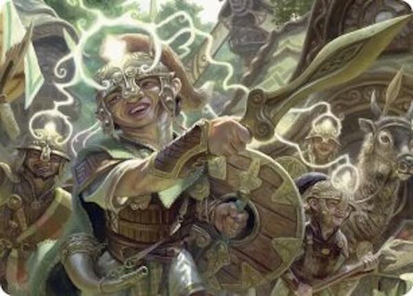 Thoughtweft Lieutenant Art Card [Lorwyn Eclipsed Art Series] | Jack's On Queen