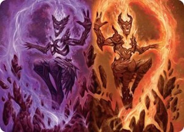Fire Covenant Art Card [Lorwyn Eclipsed Art Series] | Jack's On Queen