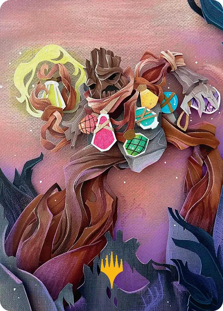 Painter's Servant Art Card (Gold-Stamped Planeswalker Symbol) [Lorwyn Eclipsed Art Series] | Jack's On Queen