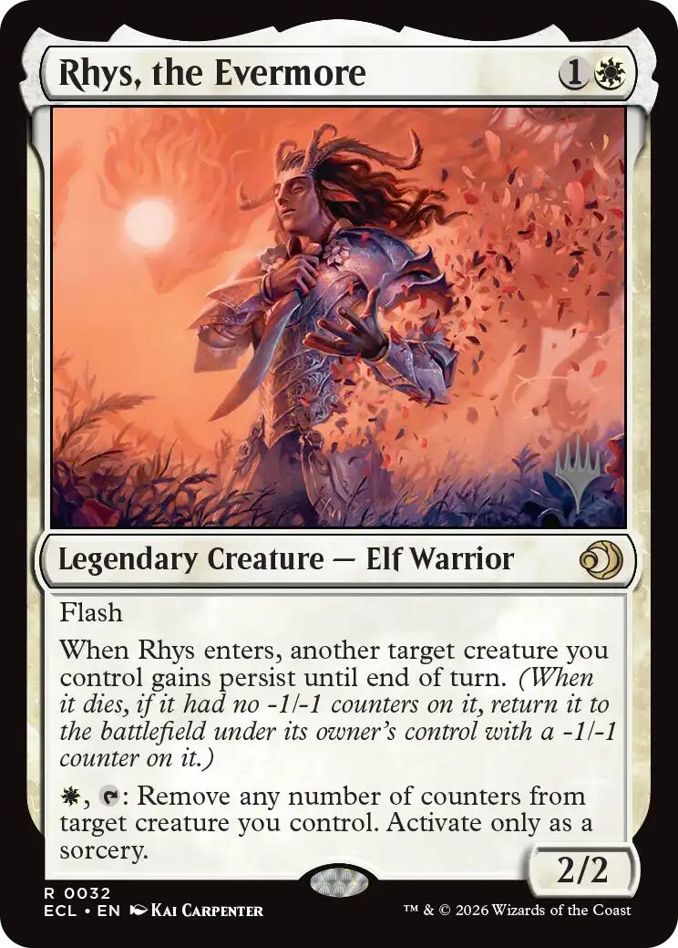 Rhys, the Evermore [Lorwyn Eclipsed Promos] | Jack's On Queen