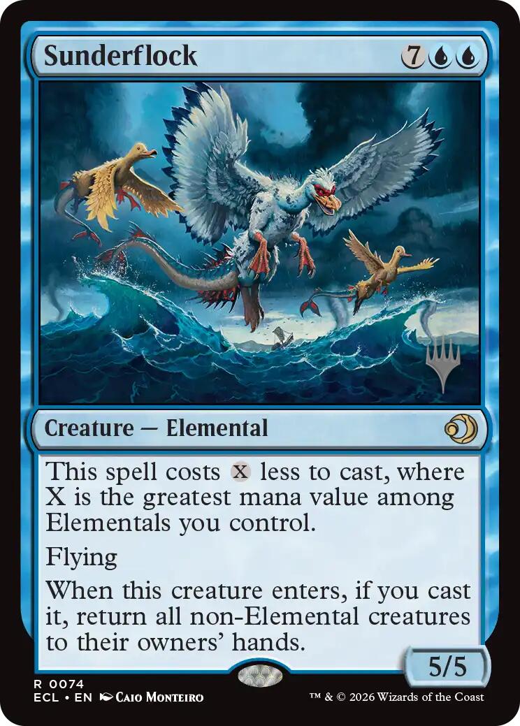 Sunderflock [Lorwyn Eclipsed Promos] | Jack's On Queen