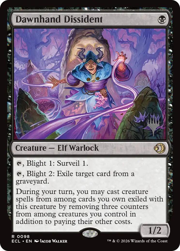 Dawnhand Dissident [Lorwyn Eclipsed Promos] | Jack's On Queen