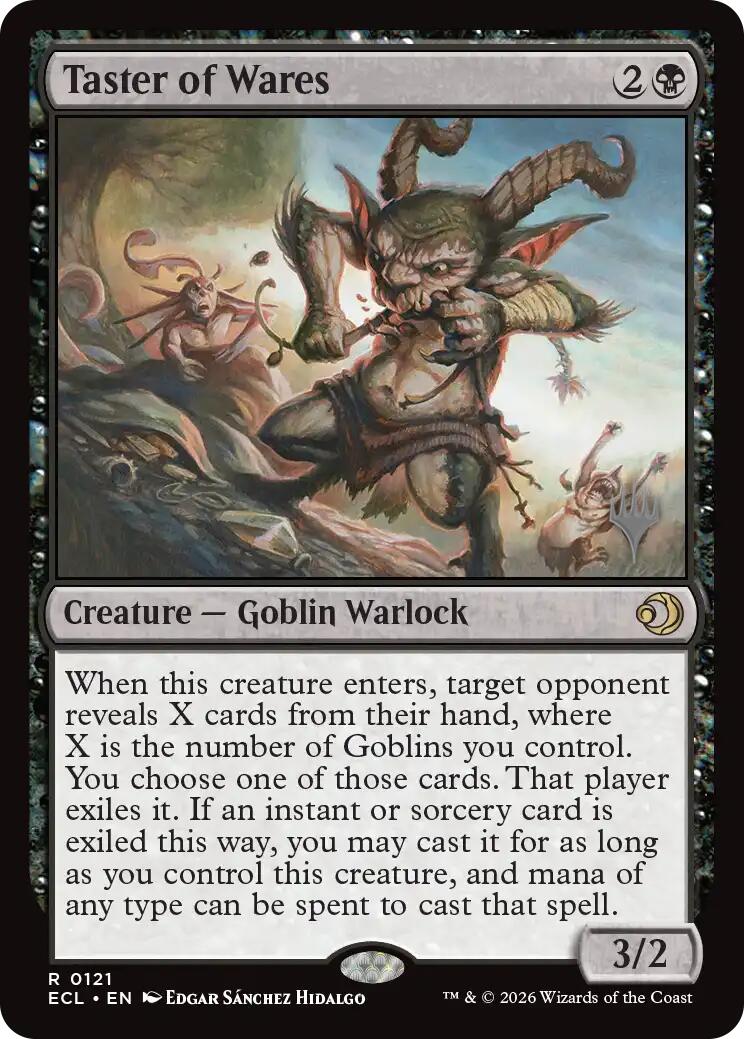 Taster of Wares [Lorwyn Eclipsed Promos] | Jack's On Queen