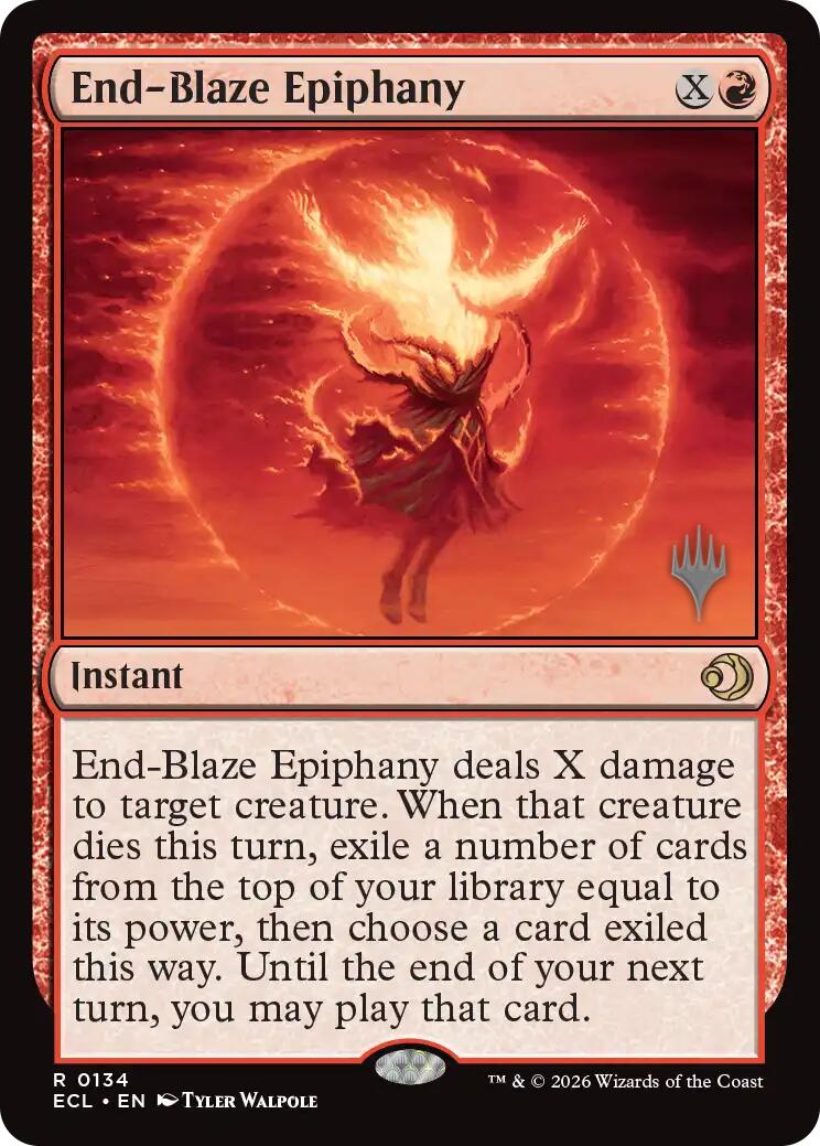 End-Blaze Epiphany [Lorwyn Eclipsed Promos] | Jack's On Queen