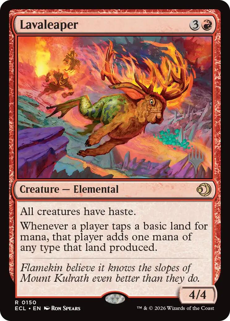 Lavaleaper [Lorwyn Eclipsed Promos] | Jack's On Queen
