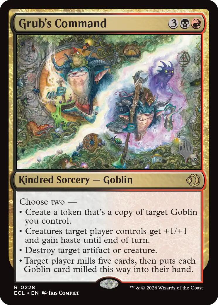 Grub's Command [Lorwyn Eclipsed Promos] | Jack's On Queen