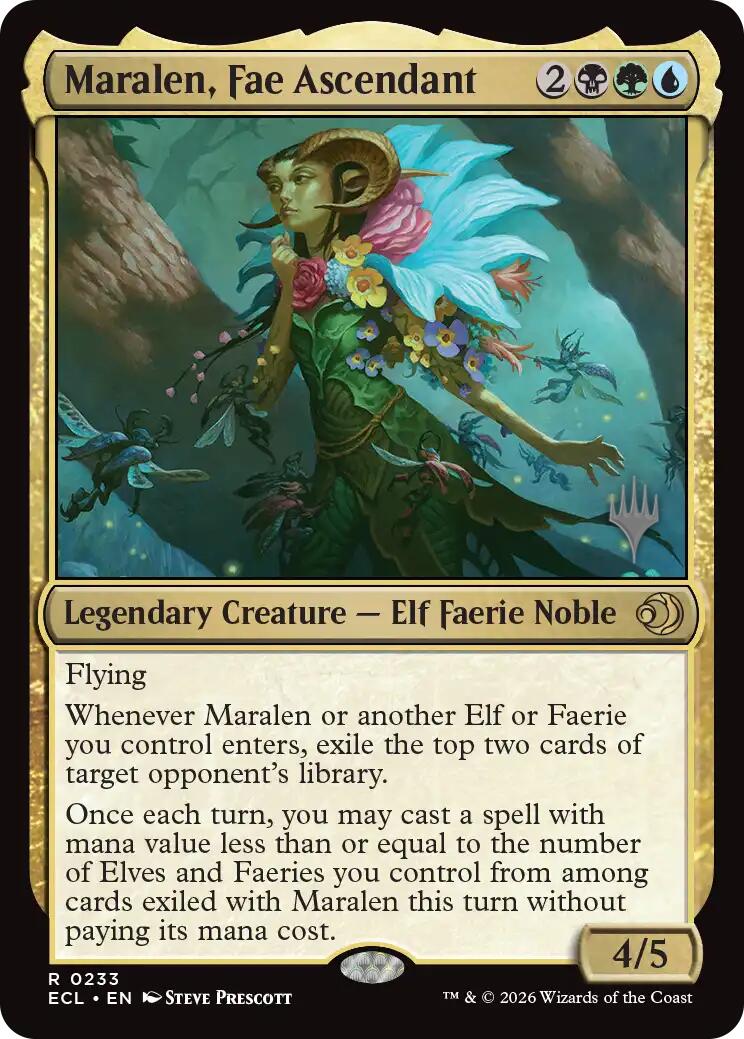 Maralen, Fae Ascendant [Lorwyn Eclipsed Promos] | Jack's On Queen