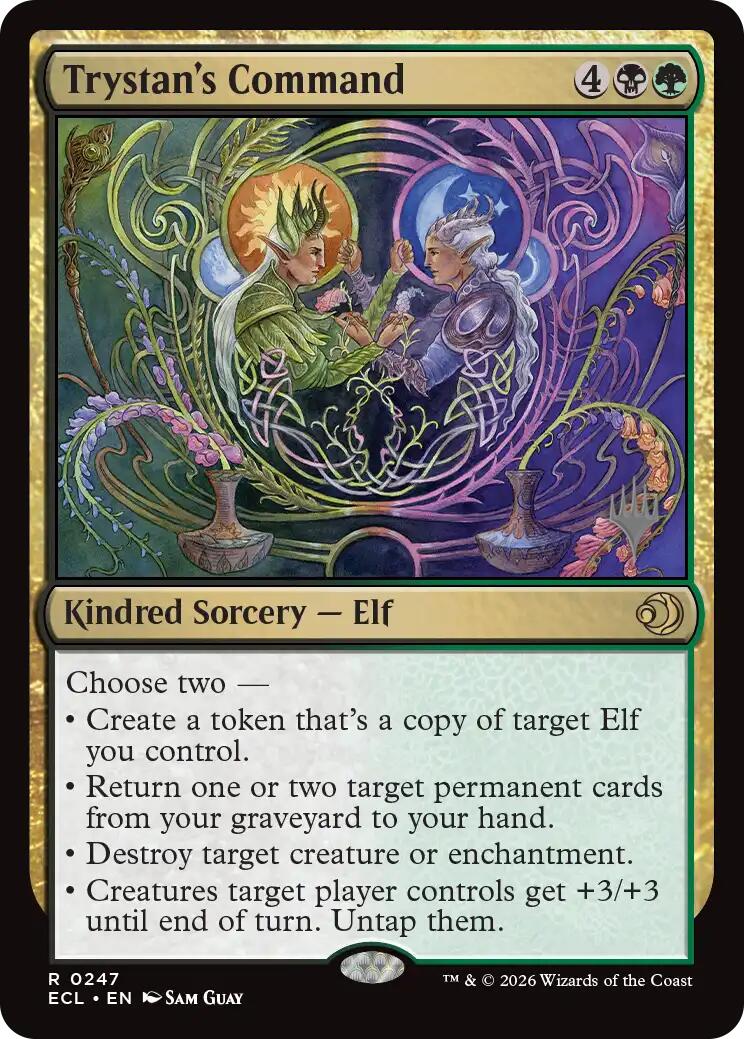Trystan's Command [Lorwyn Eclipsed Promos] | Jack's On Queen