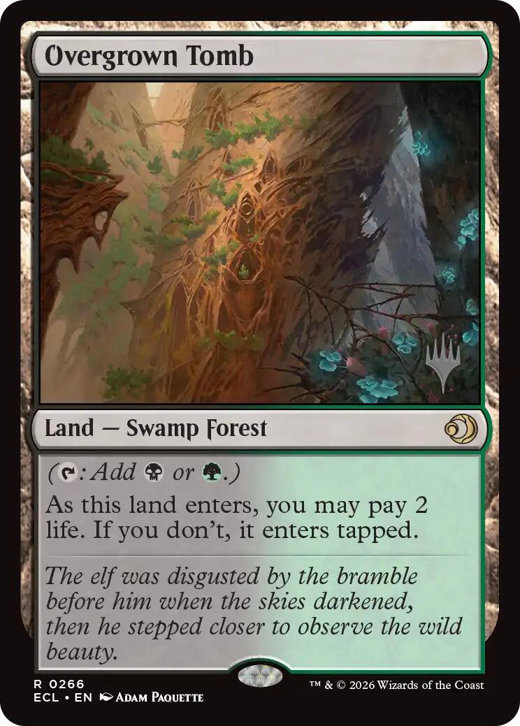 Overgrown Tomb [Lorwyn Eclipsed Promos] | Jack's On Queen