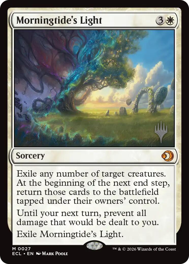 Morningtide's Light [Lorwyn Eclipsed Promos] | Jack's On Queen
