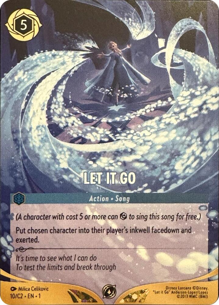 Let It Go (Disney Lorcana Challenge) (10) [Disney Lorcana Promo Cards] | Jack's On Queen