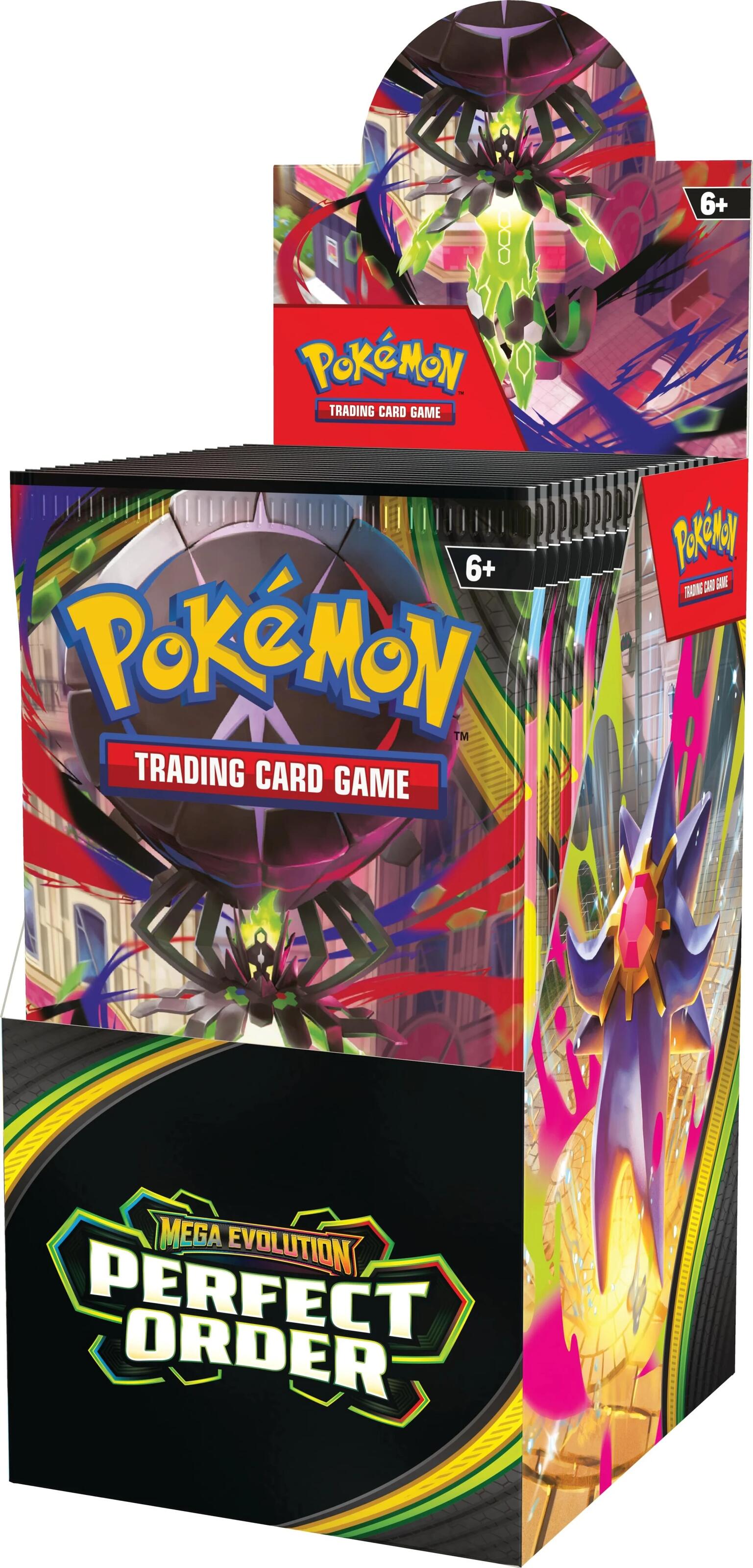 Mega Evolution: Perfect Order - Half Booster Boxes | Jack's On Queen