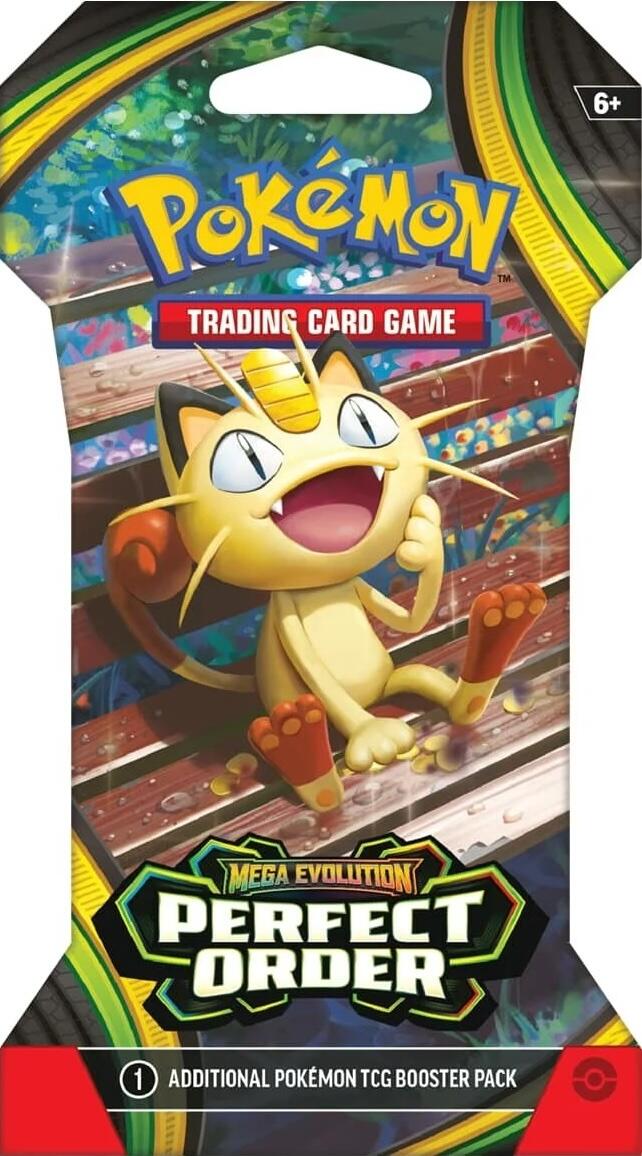 Mega Evolution: Perfect Order - Sleeved Booster Pack | Jack's On Queen