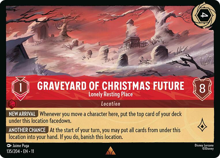 Graveyard of Christmas Future - Lonely Resting Place (135/204) [Winterspell] | Jack's On Queen