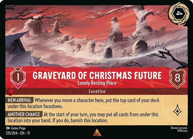 Graveyard of Christmas Future - Lonely Resting Place (135/204) [Winterspell] | Jack's On Queen