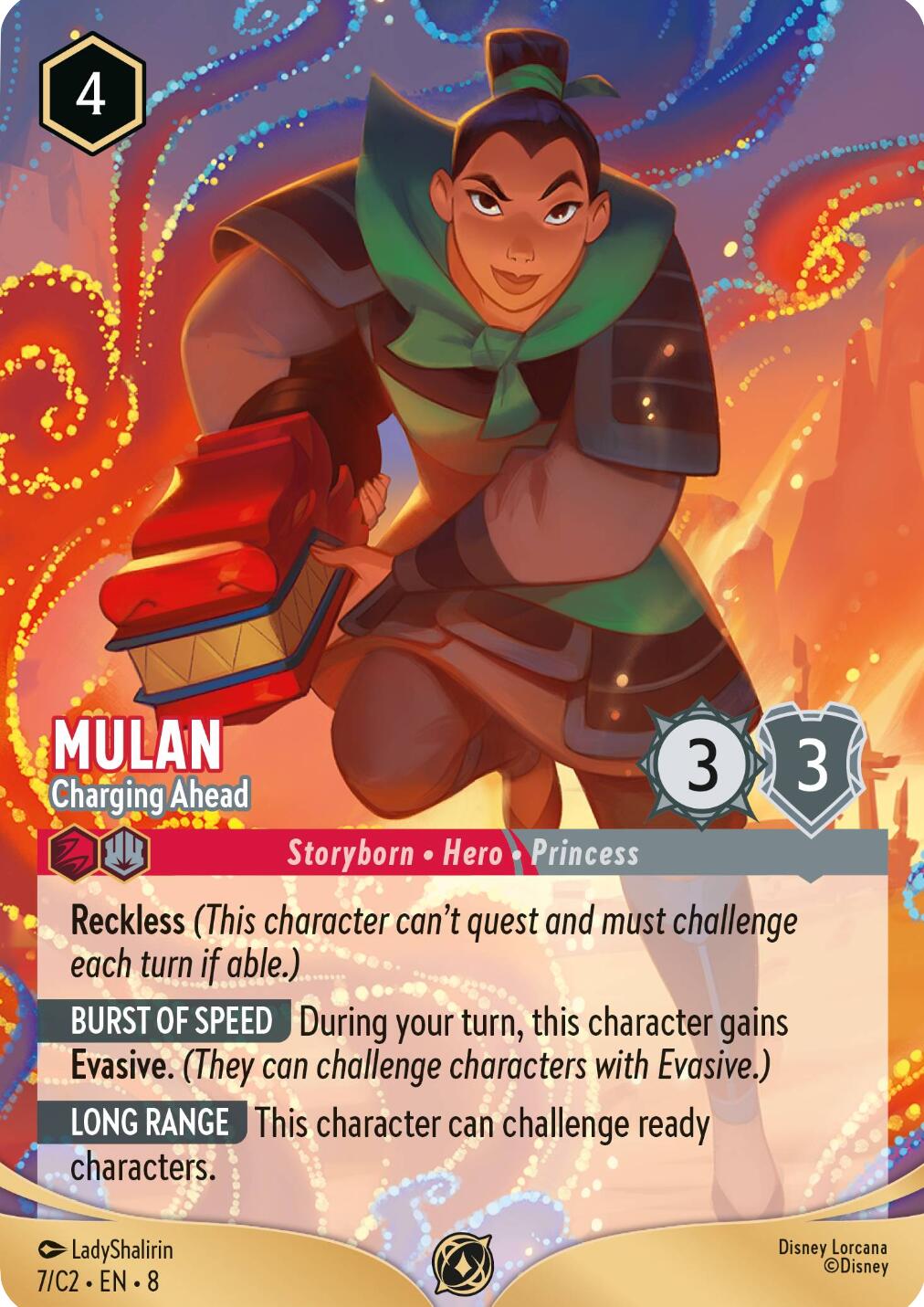 Mulan - Charging Ahead (7) (7) [Promo Cards] | Jack's On Queen