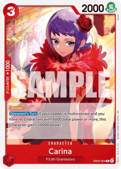 Carina (EB03-004) [Extra Booster: One Piece Heroines Edition] | Jack's On Queen