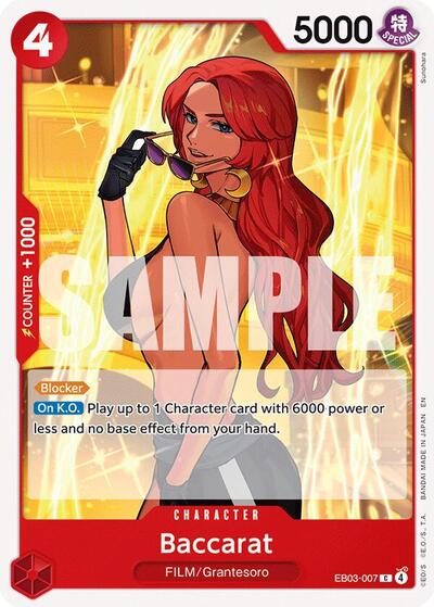 Baccarat (EB03-007) [Extra Booster: One Piece Heroines Edition] | Jack's On Queen