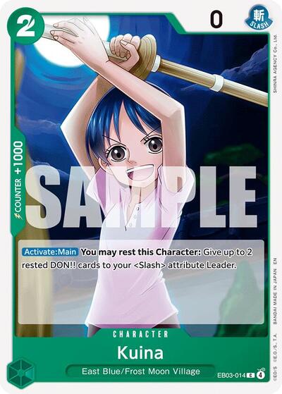 Kuina (EB03-014) [Extra Booster: One Piece Heroines Edition] | Jack's On Queen