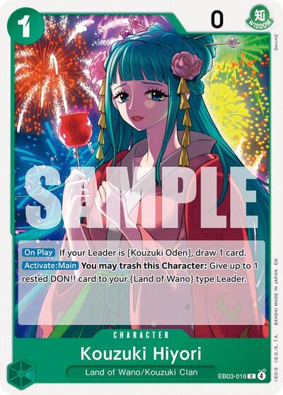 Kouzuki Hiyori (EB03-016) [Extra Booster: One Piece Heroines Edition] | Jack's On Queen