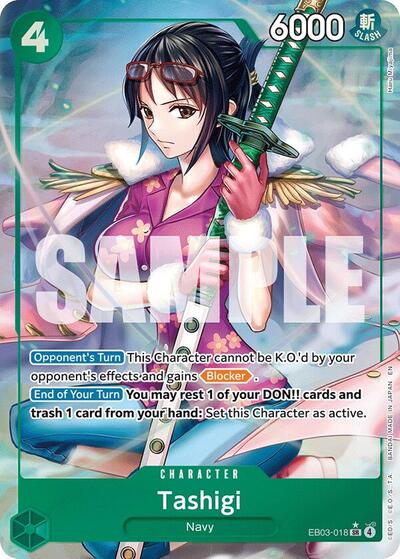 Tashigi (Alternate Art) (EB03-018) [Extra Booster: One Piece Heroines Edition] | Jack's On Queen